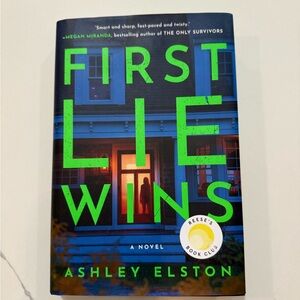 First Lie Wins by Ashley Elston - Hardcover - NEW
